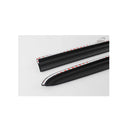 Viseras de ventana de humo, protectores de ventilación de lluvia y sol, Deflector 4 Uds para GM Chevy Spark 17-20