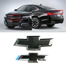 GM Front Bumper Grille & Trunk Emblem 2p Set 84690306 for Chevrolet Impala 19-20