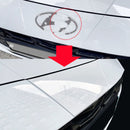 Cubierta del emblema del capó del capó delantero pintada para Hyundai Elantra N Avante CN7 21-22