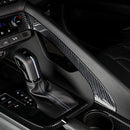 Cubierta de moldura de línea de engranajes negro carbón brillante Tuning 1p para Hyundai Elantra N