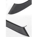 Cubierta de moldura de línea de engranajes negro carbón brillante Tuning 1p para Hyundai Elantra N