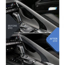 Cubierta de moldura de línea de engranajes negro carbón brillante Tuning 1p para Hyundai Elantra N