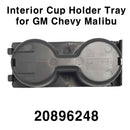 OEM Genuine 20896248 Bandeja de portavasos interior para GM Chevrolet Malibu 2012+