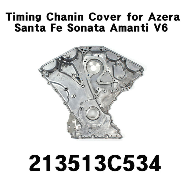 Cubierta de cadena de distribución genuina OEM 213513C534 para Azera Santa fe Sonata / Kia Amanti