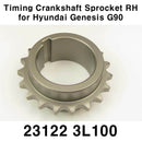 Timing Crankshaft Sprocket RH 23122 3L100 for Hyundai Genesis G90 G70 2017-2019