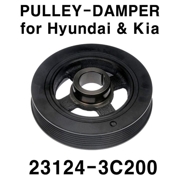 New OEM PULLEY-DAMPER 231243C200 for Hyundai Genesis Santa Fe & Kia Sorento