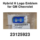 GM OEM Hybrid H Logo emblema cromado para maletero trasero para Chevrolet Malibu 16-17