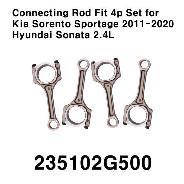Genuine Connecting Rod 4P For Hyundai Sonata 2.4L KIA Sorento Sportage 2011-2020
