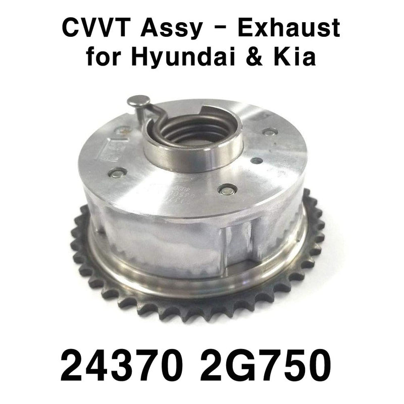 OEM 243702G750 CVVT Exhaust Camshaft Gear Assy for 11-17 Hyundai Kia 2.0L 2.4L
