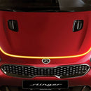 Genuine OEM Front Hood Top E Logo Emblem Badge 86330 J5100 for Kia Stinger 17+