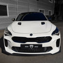 Genuine OEM Front Hood Top E Logo Emblem Badge 86330 J5100 for Kia Stinger 17+