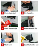 New Front Bumper Devil`s Clow Canard Wing Fog Lamp Cover For Kia Stinger 18-19