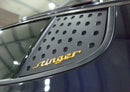 Nueva moldura de letras de agujero de placa de deportes de vidrio de pilar C para Kia Stinger 18-19