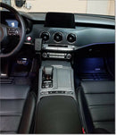 New OEM Center Consol & Cup holder Aluminum Cover for Kia Stinger 18-19