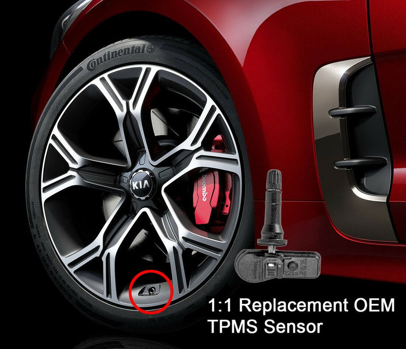 New Genuine OEM 52933J5000 TPMS Sensor Valve for KIA Stinger 17-18 Tire Pressure