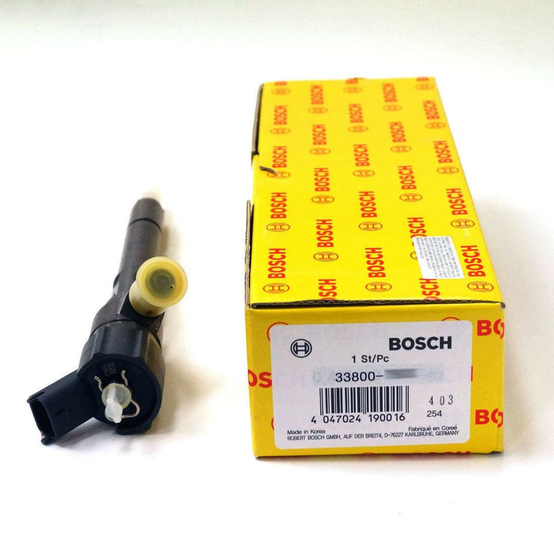 New Bosch VGT CRDI Diesel Fuel Injector 33800 2A400 4 Pcs Set for Hyundai Kia