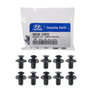 Nuevo OEM parachoques guardabarros debajo de la cubierta Trim Panel retenedores 10 Uds para Hyundai Kia 