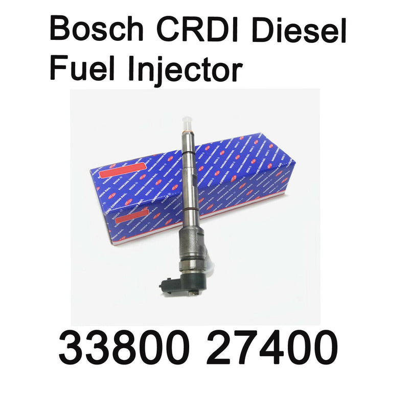 Juego de inyectores 4p Bosch Diesel CRDI VGT remanufacturados / Hyundai Santa Fe / Verna / Lavita / Tucson / Kia Carens / Sportage 33800-27400
