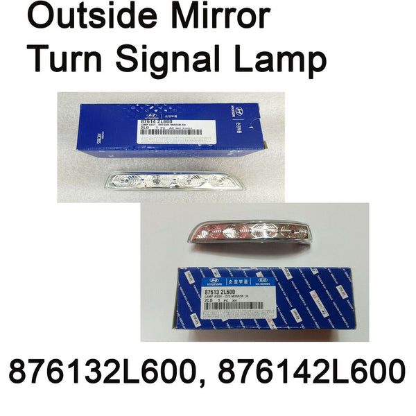 OEM Outside Mirror Turn Signal Lamp Repeater Set For Hyundai Elantra i30CW 08-12