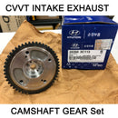 Nuevo juego de engranajes de árbol de levas de escape de admisión CVVT OEM para Hyundai Kia 3.3L 3.8L 07-14 