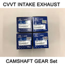 Nuevo juego de engranajes de árbol de levas de escape de admisión CVVT OEM para Hyundai Kia 3.3L 3.8L 07-14 