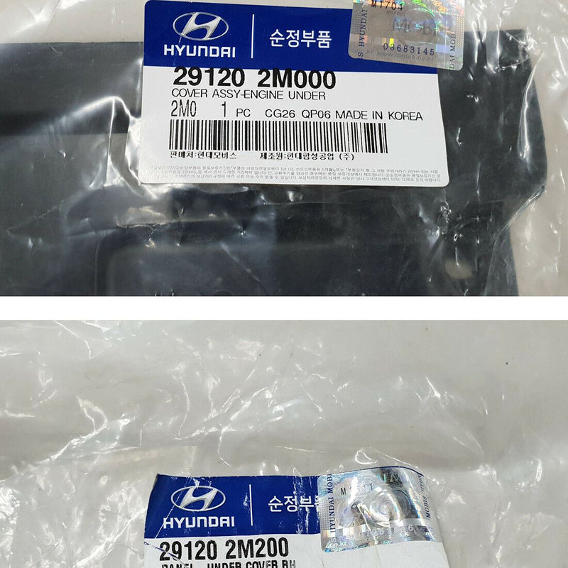 Soporte de radiador de protección de motor OEM debajo de la cubierta para Hyundai Genesis Coupe 09-17 