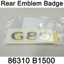 New OEM 86310 B1500 Rear Trunk Emblem G80 Logo for Hyundai Genesis G80 15-18