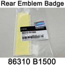 New OEM 86310 B1500 Rear Trunk Emblem G80 Logo for Hyundai Genesis G80 15-18