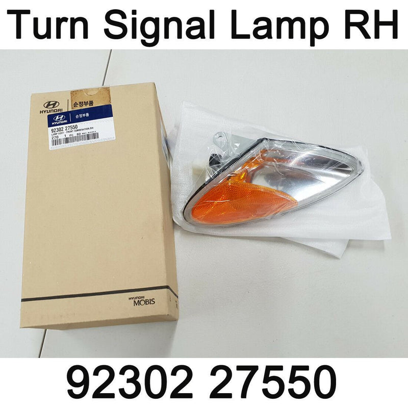 New OEM Front Turn Signal Lamp Light RH 92302 27550 for Hyundai Tiburon 99-01