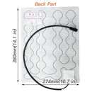 New Universal Fit Car Heated Seat Heater Pads Kit 12V High Low 3Way LED Switch