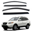 New Smoke Visors Rain Guard Window Door Deflector for Hyundai Santa Fe 07-12