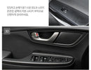 New Interior Carbon Trim Sticker Window Switch Set for Hyundai Kona 2018~