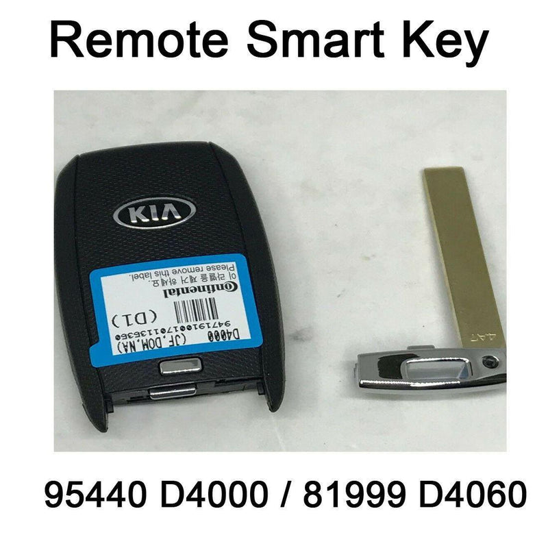 OEM Remote Smart Key FOB 95440 D4000 / 81999 D4060  for  Kia 15-18 Optima K5