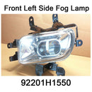 Nueva lámpara antiniebla delantera izquierda original OEM 92201H1550 para Hyundai Terracan 03-06