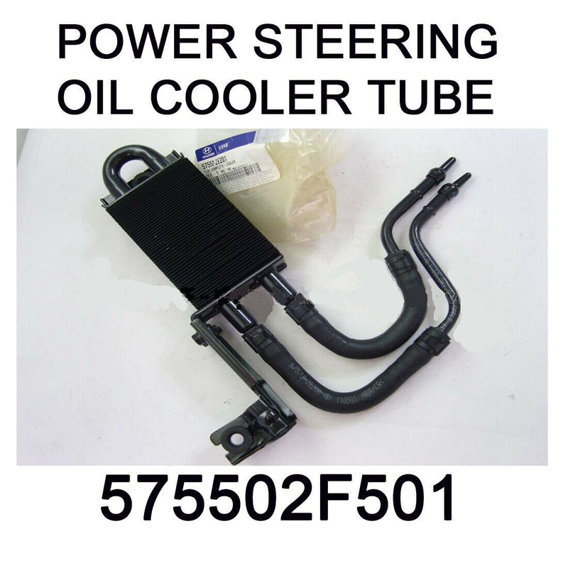 Nuevo tubo enfriador de aceite 575502F501 genuino Power Streering OEM para Kia Cerato 04-06