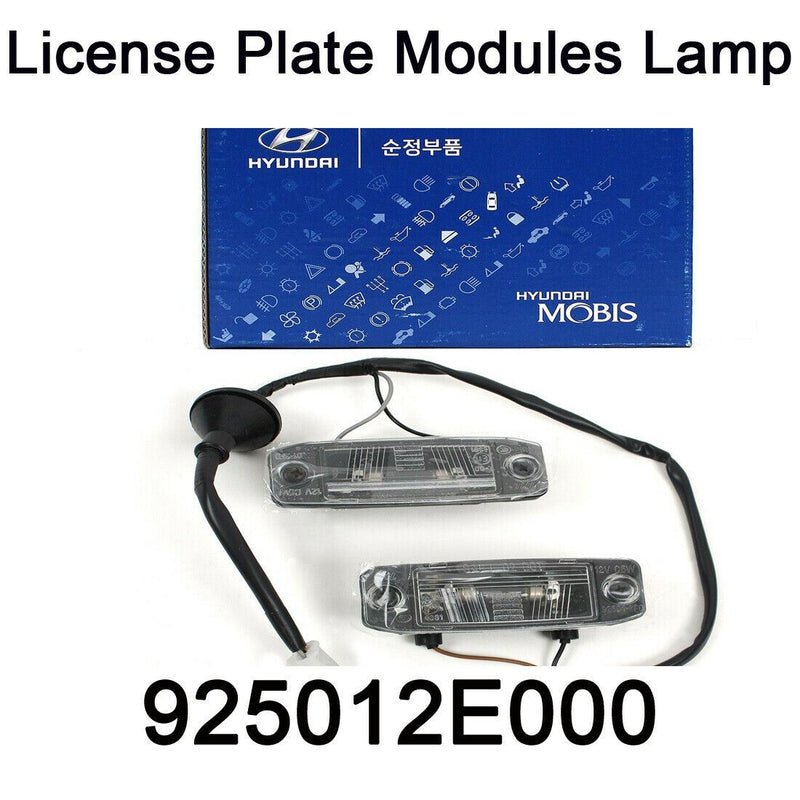 New Oem Genuine License Plate Modules Lamp 925012E000 For  Hyundai Tucson 04-09