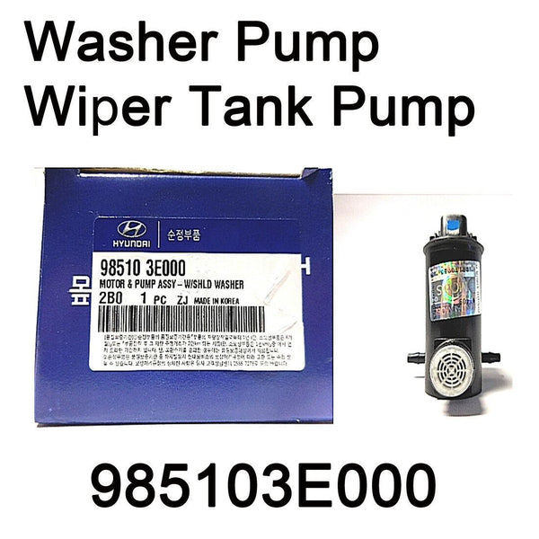 New Oem Genuine Washer Pump 985103E000 For Hyundai Santa Fe Getz  Kia Rondo