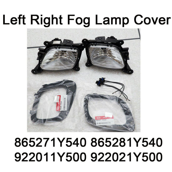 Nuevo OEM genuino LH RH cubierta de lámpara antiniebla conector 6 uds Set para Kia Picanto 05-06