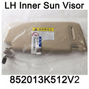Tela beige del parasol interno LH para 2008 - 2010/Hyundai Sonata 85201-3K512V2