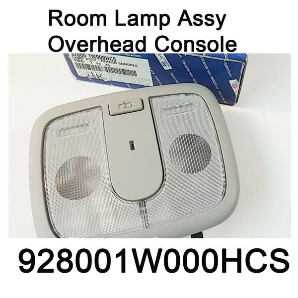 Nueva lámpara de habitación genuina Oem Assy Overhead Console 928001W000HCS para Kia Rio 12-14