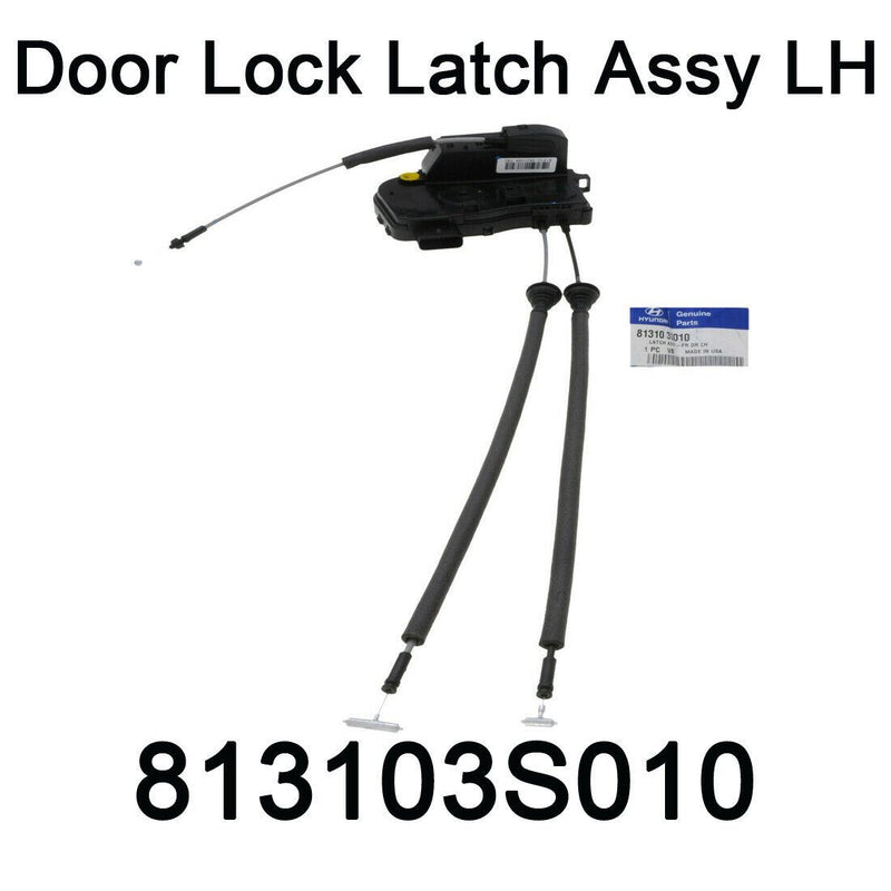 Genuine Door Lock Latch Assy Front Left OEM 813103S010  for Hyundai Sonata 11-14
