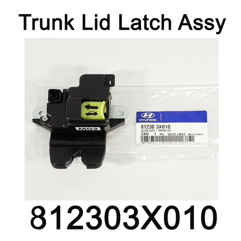 Hyundai Elantra Trunk Lid Latch Assy - 812303X010