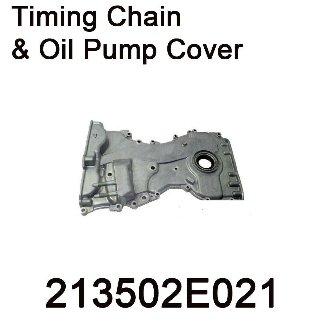 Genuine Timing Chain Cover 213502E021 for Hyundai Elantra 14-15 Kia So