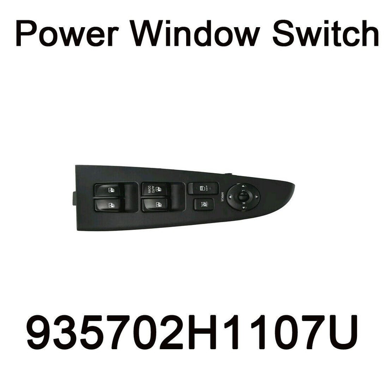 New Genuine Power Window Main Switch Oem 935702H1107U For Hyundai Elantra 06 10