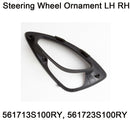 Genuine Steering Wheel Ornament LH RH 561703S100RY For Hyundai i45 Sonata 11-13