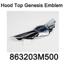 Genuine Hood Top Genesis Emblem Oem 863203M500 For Hyundai Genesis Sedan 09-12