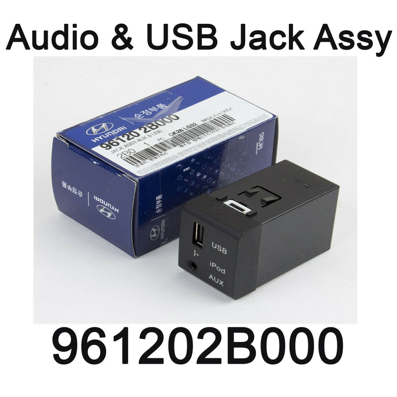 New Genuine Audio Ipod USB Jack Assy Oem 961202B000 For Hyundai Santa Fe 07-12