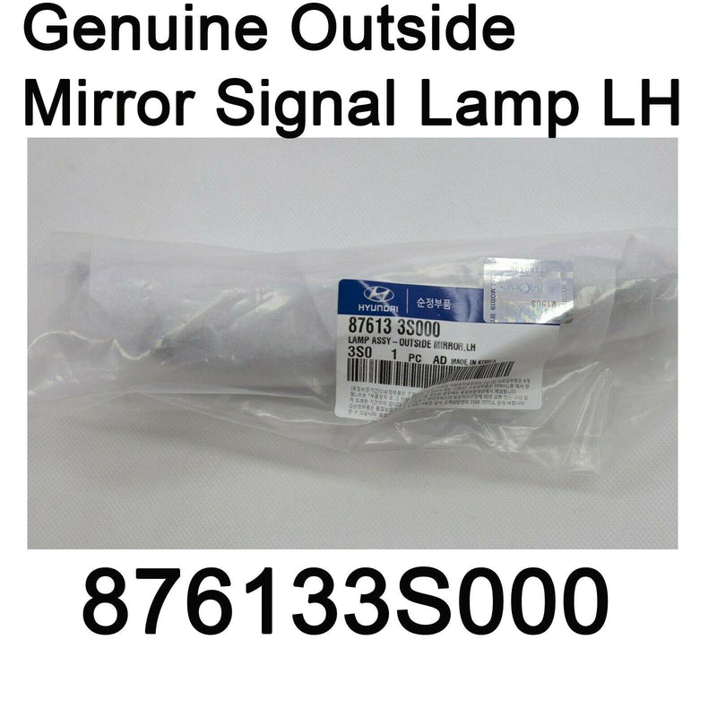 Genuine Outside Mirror Signal Lamp LH 876133S000 For Hyundai i45, Sonata 09-14