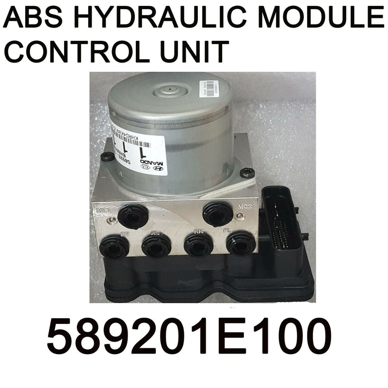 New Genuine ABS Module Assy Oem 589201E100 for Kia Rio 06-11 Hyundai Verna 06-09