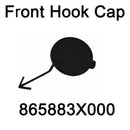 Genuine Front Bumper-Tow Eye Hook Cap Oem 865883X000 Hyundai Elantra Sedan 11-13